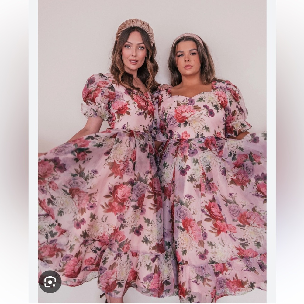 JessaKae Amelia Dress in Cream Floral